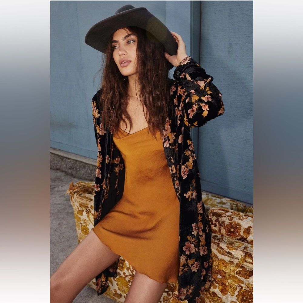 We the Free printed Sorrento maxi top